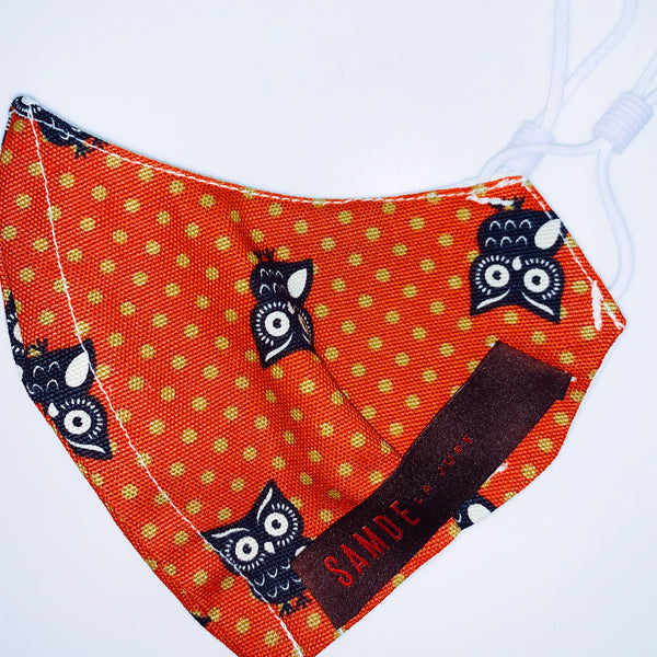 Reusable Cloth Face Cover, COTTON PRINT & LINEN