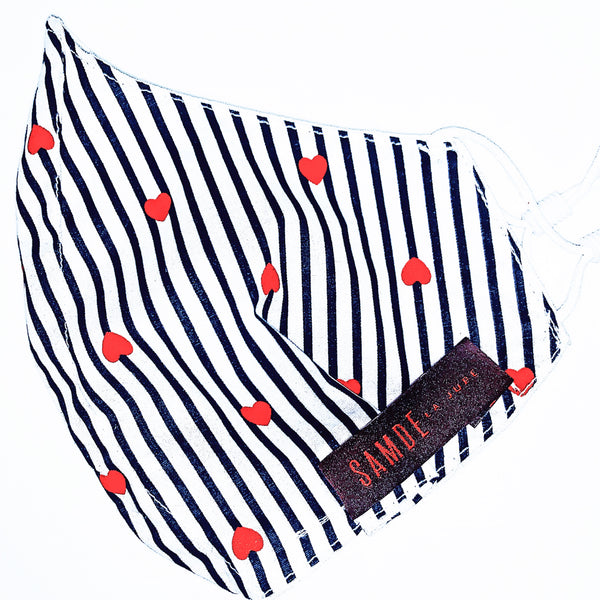 Reusable Cloth Face Cover, COTTON PRINT & LINEN