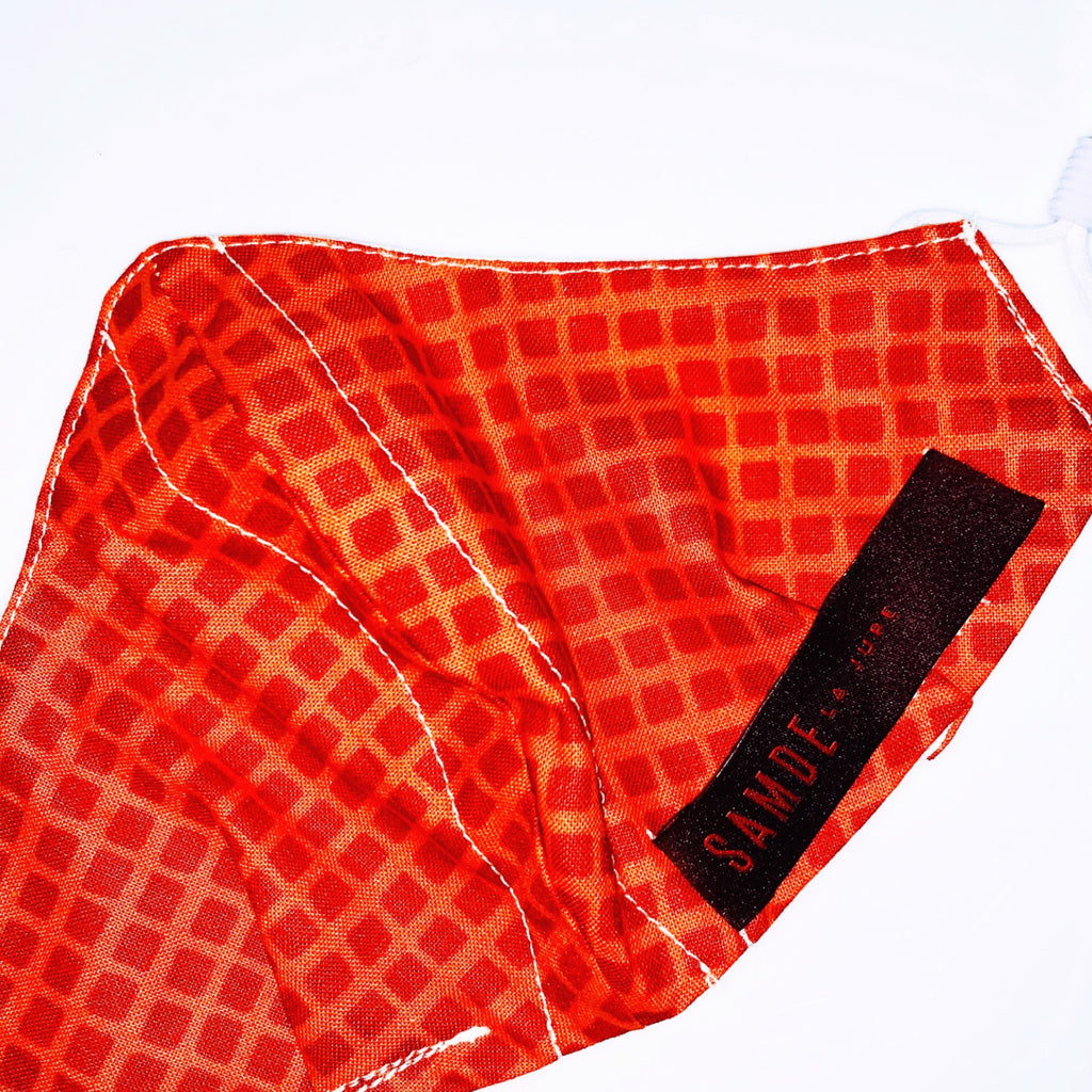 Reusable Cloth Face Cover, COTTON PRINT & LINEN