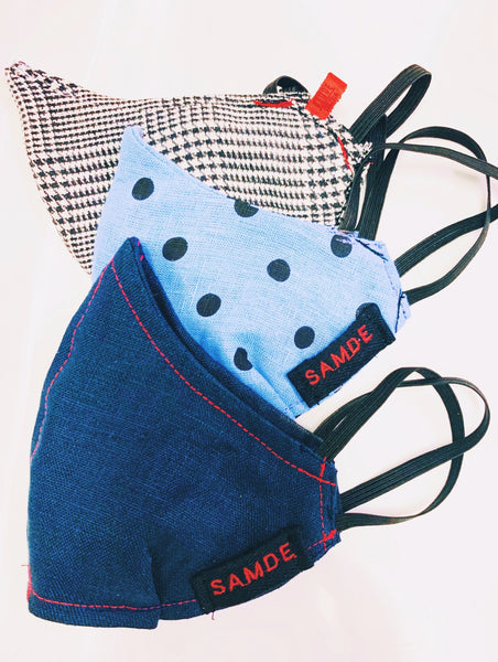 Reusable Cloth Face Cover, LINEN