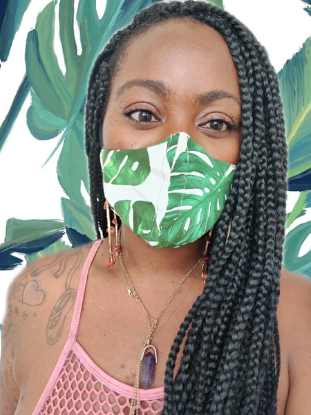 Reusable Cloth Face Cover, COTTON/LINEN