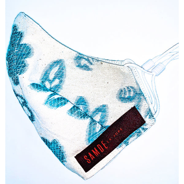 Reusable Face Cloth Cover, COTTON/LINEN