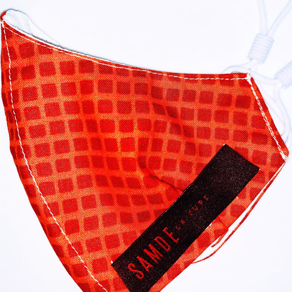 Reusable Cloth Face Cover, COTTON PRINT & LINEN