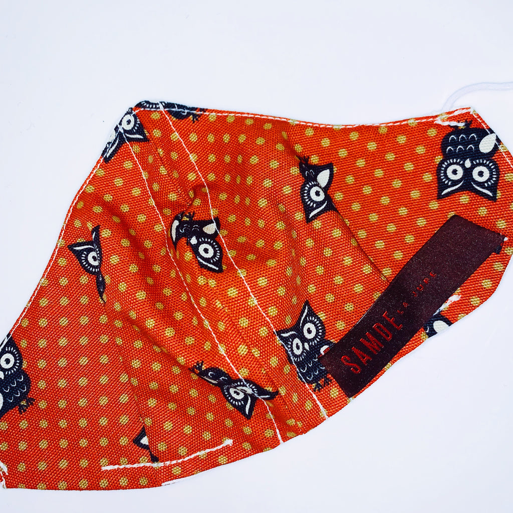Reusable Cloth Face Cover, COTTON PRINT & LINEN