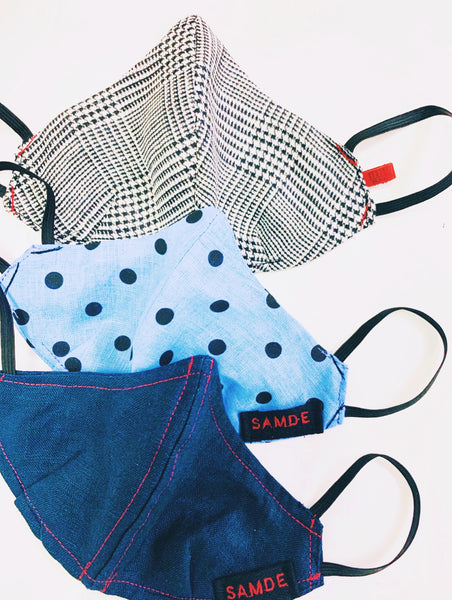 Reusable Cloth Face Cover, LINEN