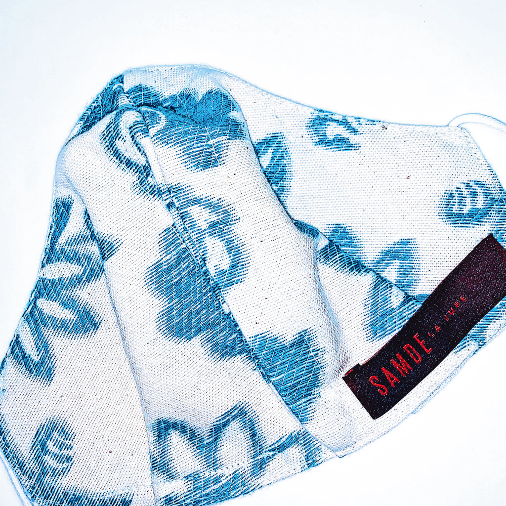 Reusable Face Cloth Cover, COTTON/LINEN