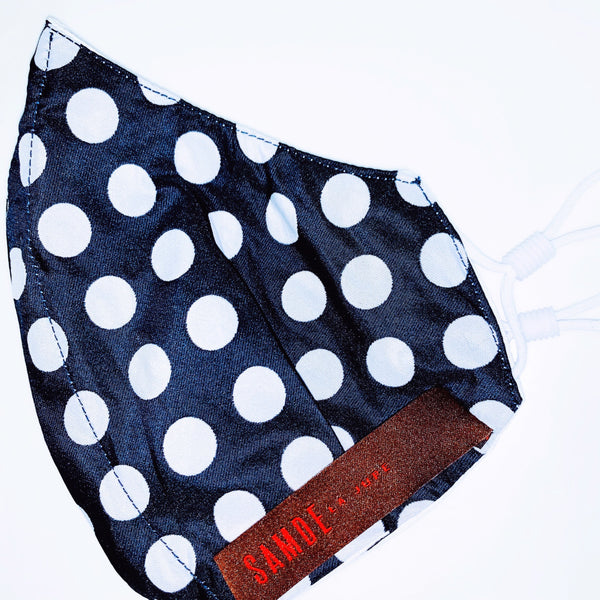 Reusable Cloth Face Cover, COTTON-POLY BLEND & LINEN