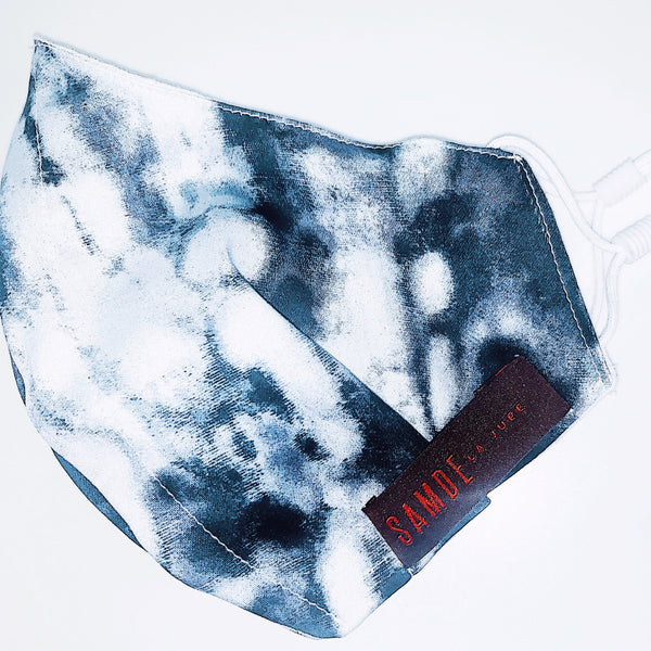Reusable Face Cloth Cover, COTTON WOVEN TIE-DYE