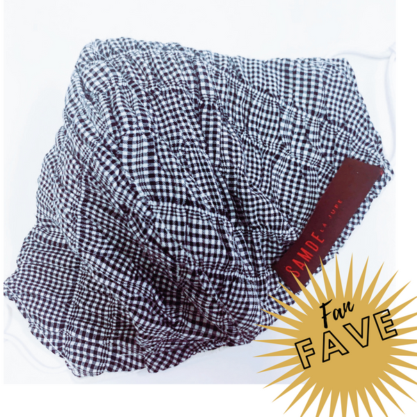 Reusable Cloth Face Cover, COTTON & LINEN