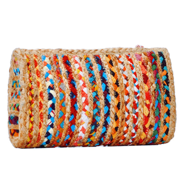 Braided Jute Clutch