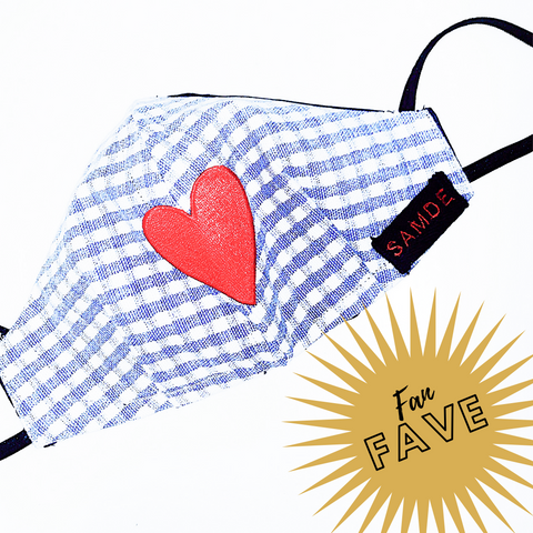 Reusable Cloth Face Cover, COTTON & LINEN