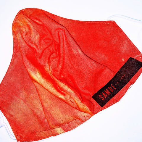 Reusable Face Cloth Cover, COTTON WOVEN TIE-DYE