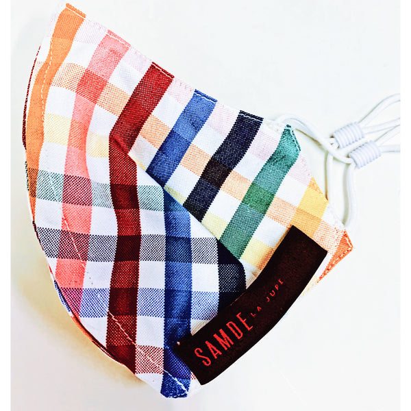 Reusable Cloth Face Cover, COTTON & LINEN