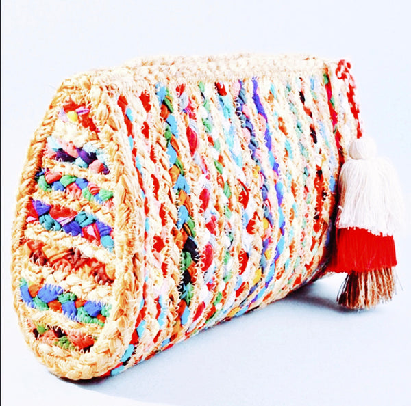 Braided Jute Clutch