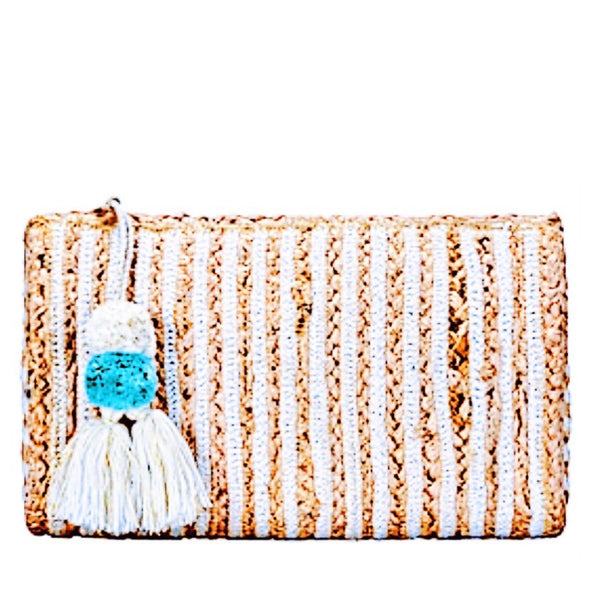 Braided Jute Clutch