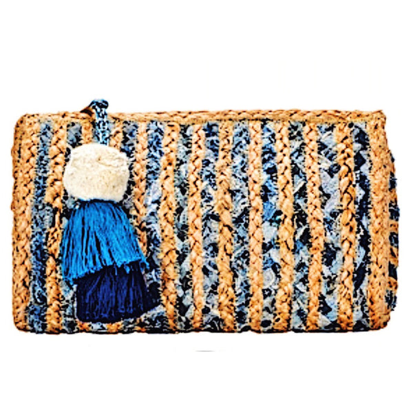 Braided Jute Clutch